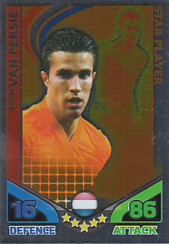Robin van Persie Netherlands 2010 World Cup Match Attax Star Player #126